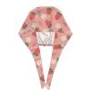 Cute Strawberry Strawberries Flowers Working Cap Scrub Cap with Sweatband Adjustable Unisex Women Tie Back Hat Nurse Surgical Caps view 3