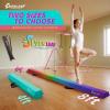 Seven Leap 6ft/8ft Folding Balance Beam, Foldable Gymnastics Balance Beam Foam for Kids and Toddlers 3-12Folding Beam with Non Slip Rubber Base, (Rainbow, 8 Ft) view 2