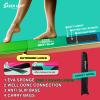 Seven Leap 6ft/8ft Folding Balance Beam, Foldable Gymnastics Balance Beam Foam for Kids and Toddlers 3-12Folding Beam with Non Slip Rubber Base, (Rainbow, 8 Ft) view 3