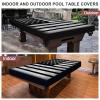 Pool Table Cover, Waterproof & Dustproof Outdoor/Indoor Polyester Taffeta Cloth Table CoverBilliard Pool Table Cover Scratch-Resistant (8ft) view 4