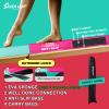Seven Leap 6ft/8ft Folding Balance Beam, Foldable Gymnastics Balance Beam Foam for Kids and Toddlers 3-12Folding Beam with Non Slip Rubber Base, (Pink, 6 Ft) view 3