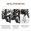 ZHUAYSEJXA Bicycle Kickstand Foot Double Side Kickstand Adjustable Bike Parking Rack 26-29Inch Bike Kick Stands Foot Brace Support MTB Accessories Qbicycle Kickstand Replacement view 4