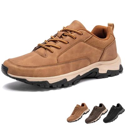 Bestofoot Mens Shoes,Bestofoot Orthopedic Mens Sneakers,Men's Comfortable Lightweight Shoe with Arch Support (Khaki,39)