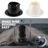 Montesy Professional Marine Cable Boot Boats Transom & Motor Well Rigging Boot with Cable Tie Waterproof Silicone view 2