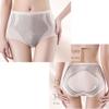 3PCS High Waist Seamless Liquid Ice Silk Shaping Pants Women Butt Lifting Ice Silk Body Shapewear (A,M) view 2