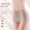3PCS High Waist Seamless Liquid Ice Silk Shaping Pants Women Butt Lifting Ice Silk Body Shapewear (A,M) view 3