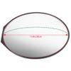 Scott Edward 12 Inches/30cm Diameter Golf Convex Mirror Swing Training Mirror for Swing Trainer, Golf Practice Mirror Stepless Angle Adjustable Shatter Resistant Mirror Foldable Stand view 2