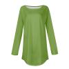 Prime Big Deal Days October 8-9 Beige Long Sleeve Shirt Fall Blouses for Women Womens Tunics Tops Fall Long Sleeve Tops for Women Blouses for Women Casual Womens Tops 2024 1-Green X-Large view 3