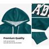 Kbuzevi Philadelphia Custom Hoodie Customized Name Number Football Sweatshirt Personalized Pullover Sport Hoodies for Men Women Kids view 4