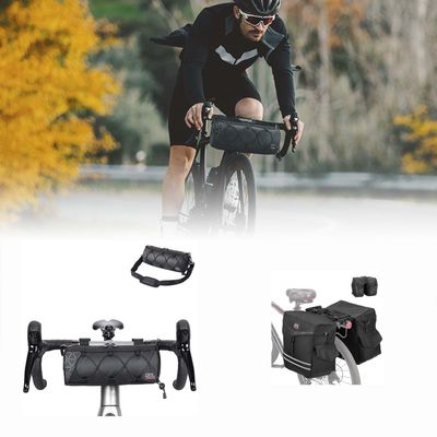 KEMIMOTO Product Image Bike Panniers Bag 40L Bike Panniers for Rear Rack, Bike Handlebar Bag with Rain Cover Front Bike Bag for Bicycles - Dual Waterproof Zippers for Mountain Road Bike