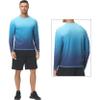 (Size: L) 2 Pack Men's Swim Shirts Rashguard UPF 50+ UV Sun Protection Shirt Athletic Workout Running Hiking T-Shirt Swimwear view 4