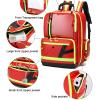 Professional Empty First Responder Bag, EMT Trauma First Aid Backpack for Paramedics and Emergency Supplies, Ideal for Car, Home, Camping and Hiking, Bag Only view 3
