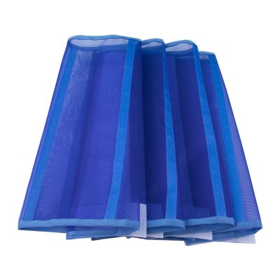 QIXIAMO 4Pcs Fly Boot for Horses Horse Fly Leggings Breathable Horse Boot Protective Horse Leg Wraps for Flies