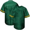 Atonmore Men Blank Plain Football Jersey, Adult Hip Hop Hipster Short Sleeve Mesh Pullover Shirts,Custom Sports Uniforms for Party(Green,Large) view 1