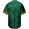 Atonmore Men Blank Plain Football Jersey, Adult Hip Hop Hipster Short Sleeve Mesh Pullover Shirts,Custom Sports Uniforms for Party(Green,Large) view 4