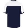 Atonmore Men Blank Plain Football Jersey, Adult Hip Hop Hipster Short Sleeve Mesh Pullover Shirts,Custom Sports Uniforms for Party(GE-Dark Blue,XX-Large) view 4