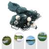 10 x 65ft Fishing Drag Fish Net, Large Gill Fishing Net, Hand Made Nylon Beach Seine Nets, High Density Mesh Fishing Equipment Beach Drag for Seining at Ponds, Creeks, Rivers, Sea, Lake (65FT) view 3