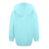 COTECRAM Long Hoodies For Women Oversized Long Sleeve Zip Up Hooded Sweatshirts Womens Fashion 2024 Fall Jackets Trendy Lightweight Fleece Coats Casual Winter Warm Outerwear (C Light Blue,3X-Large) view 2
