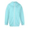 COTECRAM Long Hoodies For Women Oversized Long Sleeve Zip Up Hooded Sweatshirts Womens Fashion 2024 Fall Jackets Trendy Lightweight Fleece Coats Casual Winter Warm Outerwear (C Light Blue,3X-Large) view 3