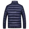 Men's Warm Winter Jacket - Full Zip Puffer Quilted Insulated Puffy Jacket view 4