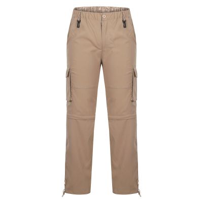 Dgoopd Straight Leg Cargo Pants for Men Casual Stretch Waist Pants Lightweight Cotton Joggers Athletic Workout Pants Khaki