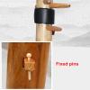 NYZAL 67" H Solid Wood Wing Chun Wooden Target Training Dummy IP Man Martial Arts Traditional Kung Fu view 4