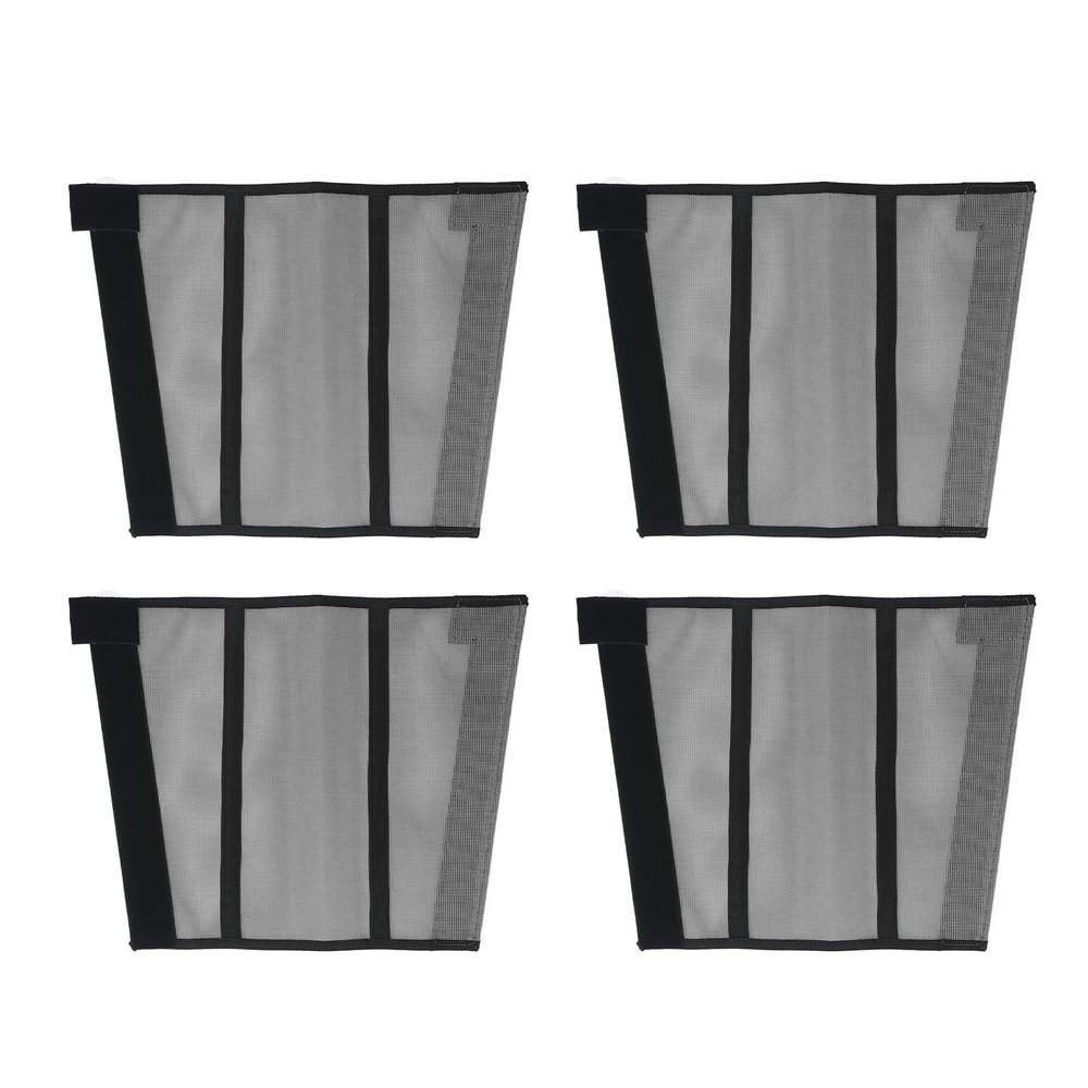 HEEPDD 4Pcs Fine Mesh Horse Boots, Breathable Mesh Horse Boots Horse Leg Wraps Horse Leggings for of Legs Against Bites Rubs and Scratches (Black)