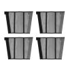 HEEPDD 4Pcs Fine Mesh Horse Boots, Breathable Mesh Horse Boots Horse Leg Wraps Horse Leggings for of Legs Against Bites Rubs and Scratches (Black) view 1