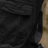Dgoopd Cargo Pants for Men Casual Jogger Pants Elastic Waist Sweatpants Lightweight Hiking Pants Big and Tall Joggers Black view 2