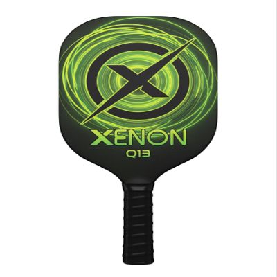 Q13 Pickleball Paddle by Xenon Paddle, Durable Carbon Fiber Frame, Fiberglass Face, EVA Foam Core, Ultra Quiet
