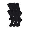 GAP Mens Crew Socks, Multi-Pack Adult Socks, Soft & Stretchy, Black (6-Pack), One Size view 1