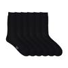 GAP Mens Crew Socks, Multi-Pack Adult Socks, Soft & Stretchy, Black (6-Pack), One Size view 2
