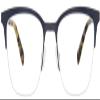 BANANA REPUBLIC Eyeglasses BR 210 Y2 B Blue Gold view 1