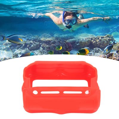 SASKATE Diving Silicone Protector Cover for Shearwater Perdix Ai Sa Diving Computer Watch (Red)