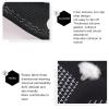 Knee Brace with Silicone Pad for Running and Sports - Black Nylon Sleeve for Stable Support and Protection (M) view 4