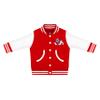 Creative Knitwear College Baby NCAA Officially Licensed Letterman Varsity Jacket - Fresno State Logo - Red - 6 Years view 1