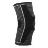 Knee Brace with Silicone Pad for Running and Sports - Black Nylon Sleeve for Stable Support and Protection (L 110 X 80 X 38cm (43.3in L X 31.5in W X 14.96in) view 1