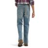 Wrangler Authentics Boys' Boot Cut Jean, Stonewash Indigo, 14 Husky view 2