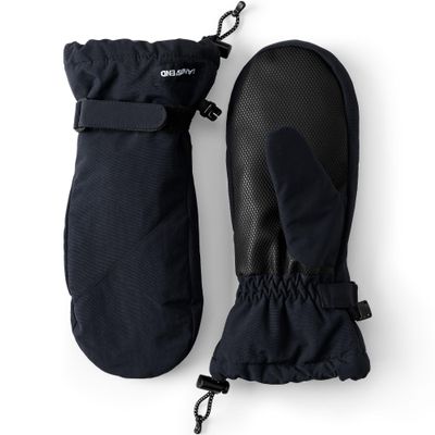 Lands' End Kids Squall Mittens Black Kids Medium