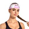 WHJWZY Elastic Exercise Headband - Soft and Breathable Headband for Running, Cycling, Yoga, and More Cute owl Printing view 2