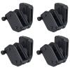 4 Packs Double Stack Magazines Pouch Holster for Magazines 9 mm, 40-1 1/2 in Belt IPSC USPSA IDPA Pistol Mag Holder Rotating Outdoor Gear Competition Pouch view 1