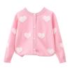 EnJoCho Kids Girls Coat Winter Windproof Thicken Coat Jacket Child Warm Button Outerwear Ski Jacket (Pink, 4-5 Years) view 1
