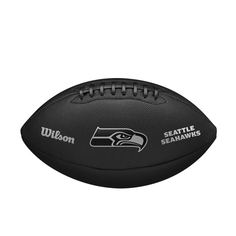 WILSON NFL Team Metallic Premiere Football - Official Size, Seattle Seahawks