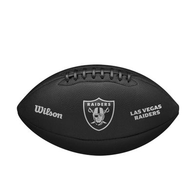 WILSON NFL Team Metallic Premiere Football - Official Size, Las Vegas Raiders