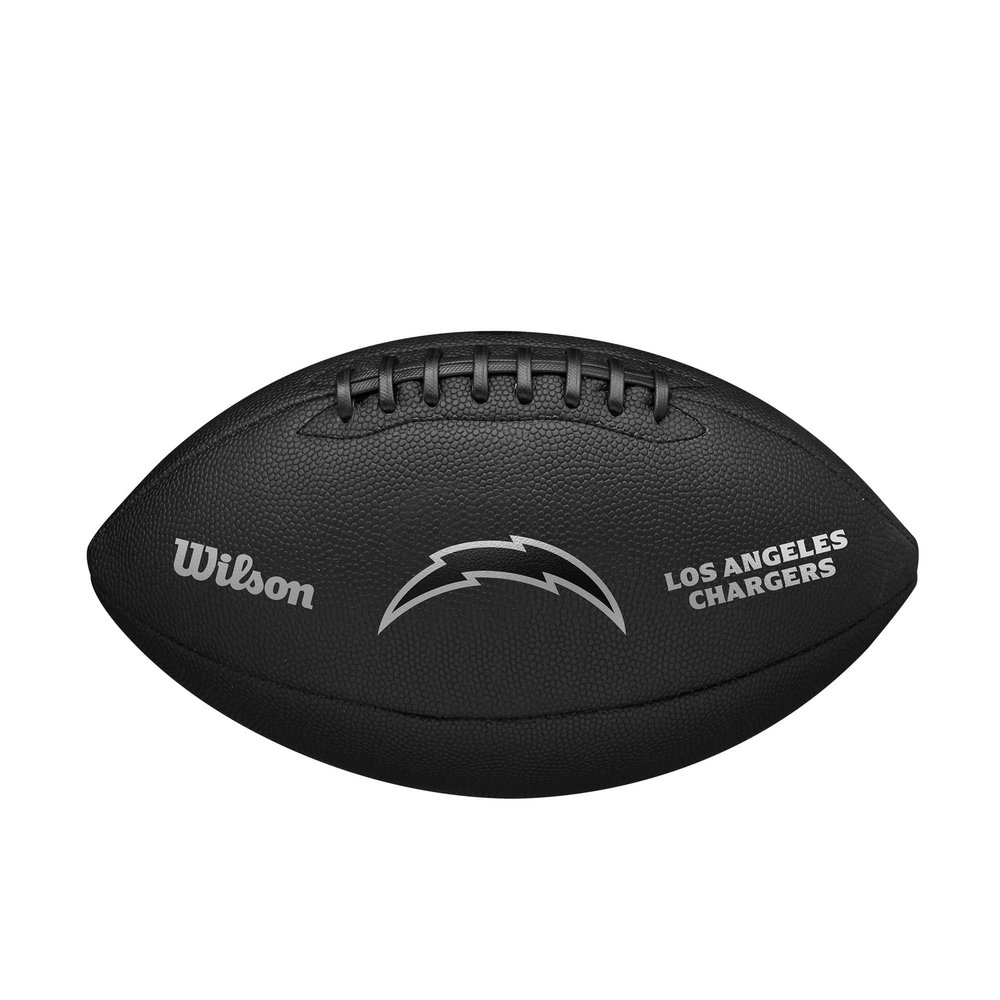 WILSON NFL Team Metallic Premiere Football - Official Size, Los Angeles Chargers