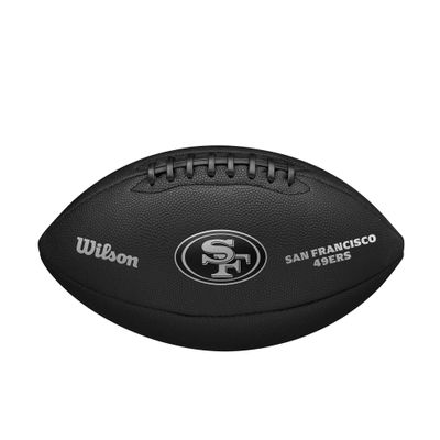 WILSON NFL Team Metallic Premiere Football - Official Size, San Francisco 49ers