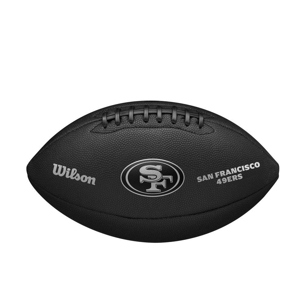 WILSON NFL Team Metallic Premiere Football - Official Size, San Francisco 49ers
