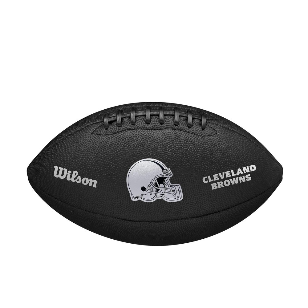 WILSON NFL Team Metallic Premiere Football - Official Size, Cleveland Browns