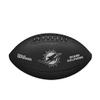 WILSON NFL Team Metallic Premiere Football - Official Size, Miami Dolphins view 1