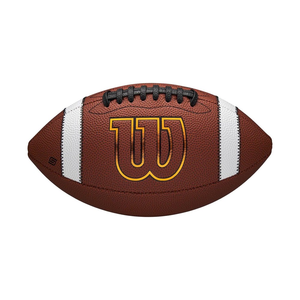 WILSON GST SpeedSkin Football - Brown, Junior Size